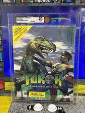 1997 Acclaim Turok Dinosaur Hunter Windows PC CD-ROM VGA 70 Sealed Big Box NEW picture
