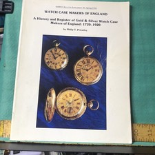 Watch Case Makers Of England  1720-1920 History & Register By Philips Priestley picture