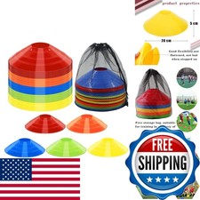 Jyongmer 30 PCS Disc Cones Training Cones with Carry Bag picture