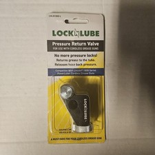 LockNLube Pressure Return Valve (PRV) for Lincoln 1800-series PowerLuber New picture