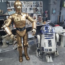 R2-D2 Life Size 1:1 LED Statue Full-Scale ABS & Resin Replica with Functiona picture