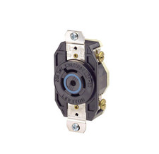 Leviton 2510 20 Amp, 120/208, Grounding, V-0-Max, Black New picture