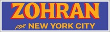 Zohran for New York City - Full Color Decal / Sticker picture