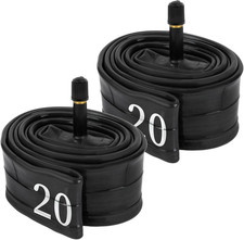 RAINFLOW 20 Inch Bike Tubes 2 Pack - 20X1.75/2.125 Bicycle Inner Tubes | 32Mm Sc picture