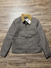 Lee Storm Rider 101 Blanket Lined Japanese Selvedge Jacket Made In Italy Medium picture