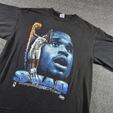 Vintage Shaquille Salem 90s Orlando Magic Shirt Mens XL Black NBA Basketball picture