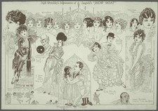 Nell Brinkley Impressions of Ziegfeld's Show Boat 1928 Broadway Illustration picture