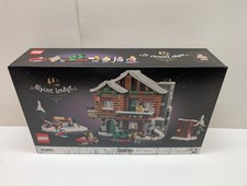 LEGO 10325 Icons: Alpine Lodge Holiday Christmas City New & Sealed w/ Shelf Wear picture