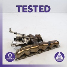 11-14 BMW E70 X5 X6 xDrive 3.0L N55B30 Engine Turbo Turbocharger Manifold OEM picture
