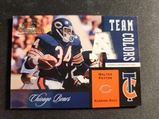 2004 Donruss Classics Team Colors Away Walter Payton GAME USED JERSEY 110/150 picture