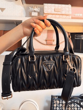 GUESS Black Quilted Handbag picture