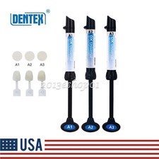 Dentex Dental Luz de Curado Resina Compuesta Fluida Jeringas A1/A2/A3 picture