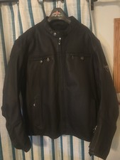 Men’s 3XL Victory Motorcycle Leather Jacket picture