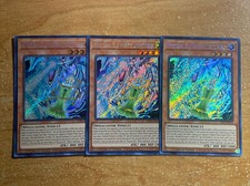 🔥 3x Yugioh LDS3-EN135 Mystical Elf White Lightning SECRET RARE NM PLAYSET picture