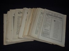 1894-1897 THE CONGREGATIONALIST MAGAZINE LOT OF 40 ISSUES - O 3442F picture
