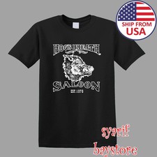 Hogs Breath Saloon Men's Black Size S to 5XL picture