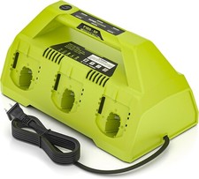 6-Port Fast Charger for Ryobi P135/P117 18V Li-Ion Battery w/ 6 LED Indicators picture