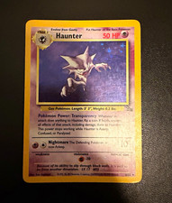 Wizards of the Coast Pokemon TCG Haunter 6/62 Fossil 1st Ed Holo Rare picture