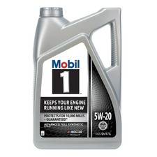 Mobil 1 5 qt. 5W-20 Advanced Full Synthetic Motor Oil picture