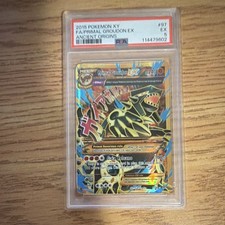Primal Groudon EX (Shiny Full Art) 97/98 XY - Ancient Origins Holo picture