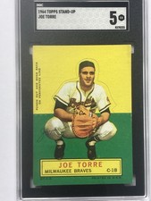 1964 Topps Stand Up Joe Torre Braves HOF SGC 5 picture