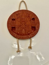 Vintage British Museum Canterbury Cathedral Third Seal Replica 3.5” Plaque picture