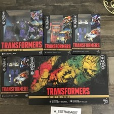 Hasbro Transformers Age of the Primes Dinobot/Junkion/Razorclaw/Crasher/Red -LOT picture