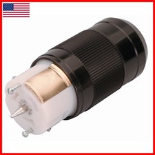 Reliance Controls LL550C 50 Amp Generator Connector Female Black picture