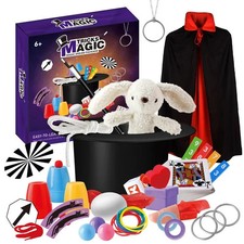 Magic Kit for Kids Magician Costume Beginner Magic Tricks Learning Set Education picture