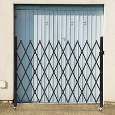 Expandable Folding Security Gate - Wall Mounted, 48