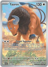 NM-Mint Tauros - 096/086 - Illustration Rare Pokemon Chaos Rising picture