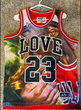 Authentic Retro Michael Jordan Jersey #23 Size Large picture