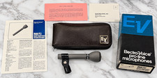Vintage Electro-Voice PL5 Dynamic Microphone w/ Box Case Clip Papers, Untested picture