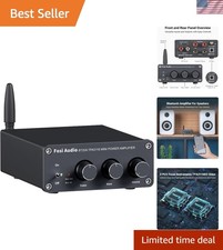 Compact 2-Channel BT20A Bluetooth Amplifier - 100W x 2 for Indoor/Outdoor picture