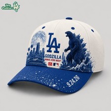 Dodgers x Godzilla Minus Zero Night 2026 Limited Edition Baseball Cap picture