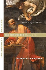 Matthew: A Commentary. Volume 1: The Christbook, Matthew 1-12 picture