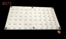 1909-1929 white CAPITAL PLASTICS LINCOLN CENTS COIN DISPLAY holder picture