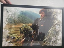 Sam Heughan Outlander Autographed 11