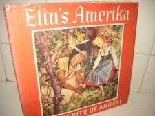Elin's Amerika / Marguerite de Angeli/ hardback/ jacket/ 1941/ historical picture