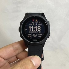 (95% NEW) Garmin Forerunner 945 Premium GPS Running Triathlon Smartwatch Black picture