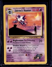 Sabrina's Haunter 55/132 Uncommon Gym Challenge Pokemon Unlimited Near Mint picture