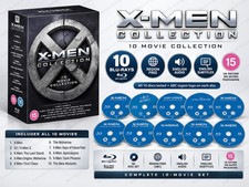 Marvel Studio's X-Men 1-10 Movie Collection Blu-ray Region Free picture