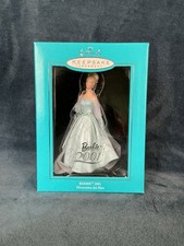 Hallmark Keepsake “Barbie 2001” Club Exclusive Porcelain Ornament picture