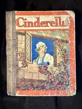 Cinderella Little Glass Slipper 1936 Rand McNally Alice Corbin Henderson Vintage picture