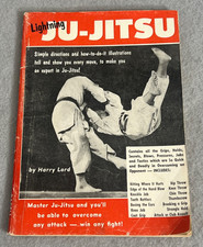 Antique Martial Arts Book Lightning Ju Jitsu by Harry Lord Illustrated c. 1950 picture