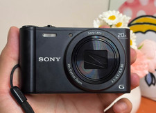 SONY Cyber-shot DSC-WX350 black 18.2 MP 20x Optical Zoom Digital Camera English picture