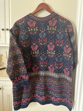 1983 Vintage Laura Ashley Great Britain Sweater picture