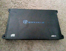 Rockville dB14 Mono Car Amplifier, 4000W, Class-D, Dyno-Certified, Subsonic F... picture