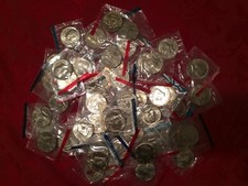 Kennedy half dollars in Mint Cello BU set 54 coins 1971-1999 P and D mints picture