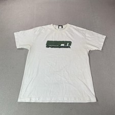Vintage ESPN SportsCenter Shirt Mens Large White Logo Graphic Tee Top Y2K USA picture